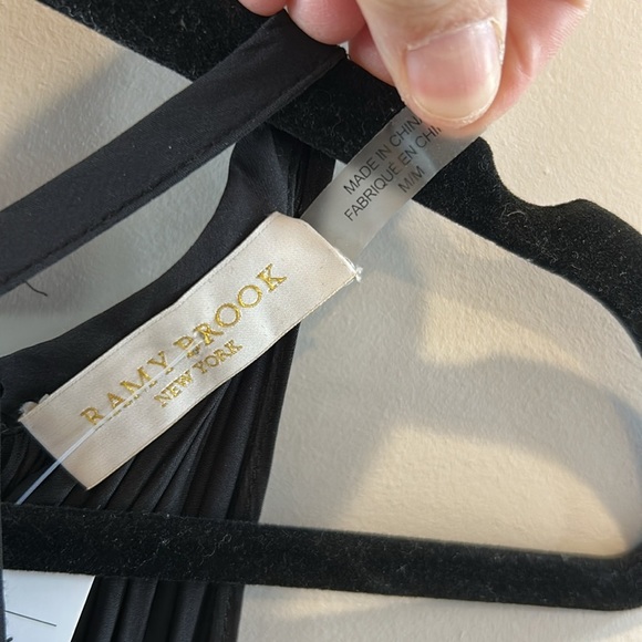 RAMY BROOK Mel Stud Twist Dress Black - Picture 6 of 12